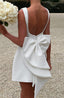 Women's Wedding Guest Structured Mini Dress