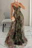 Women's Flowy Floral Maxi Dress