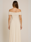 Women's Wedding Guest Pleated Maxi Dress
